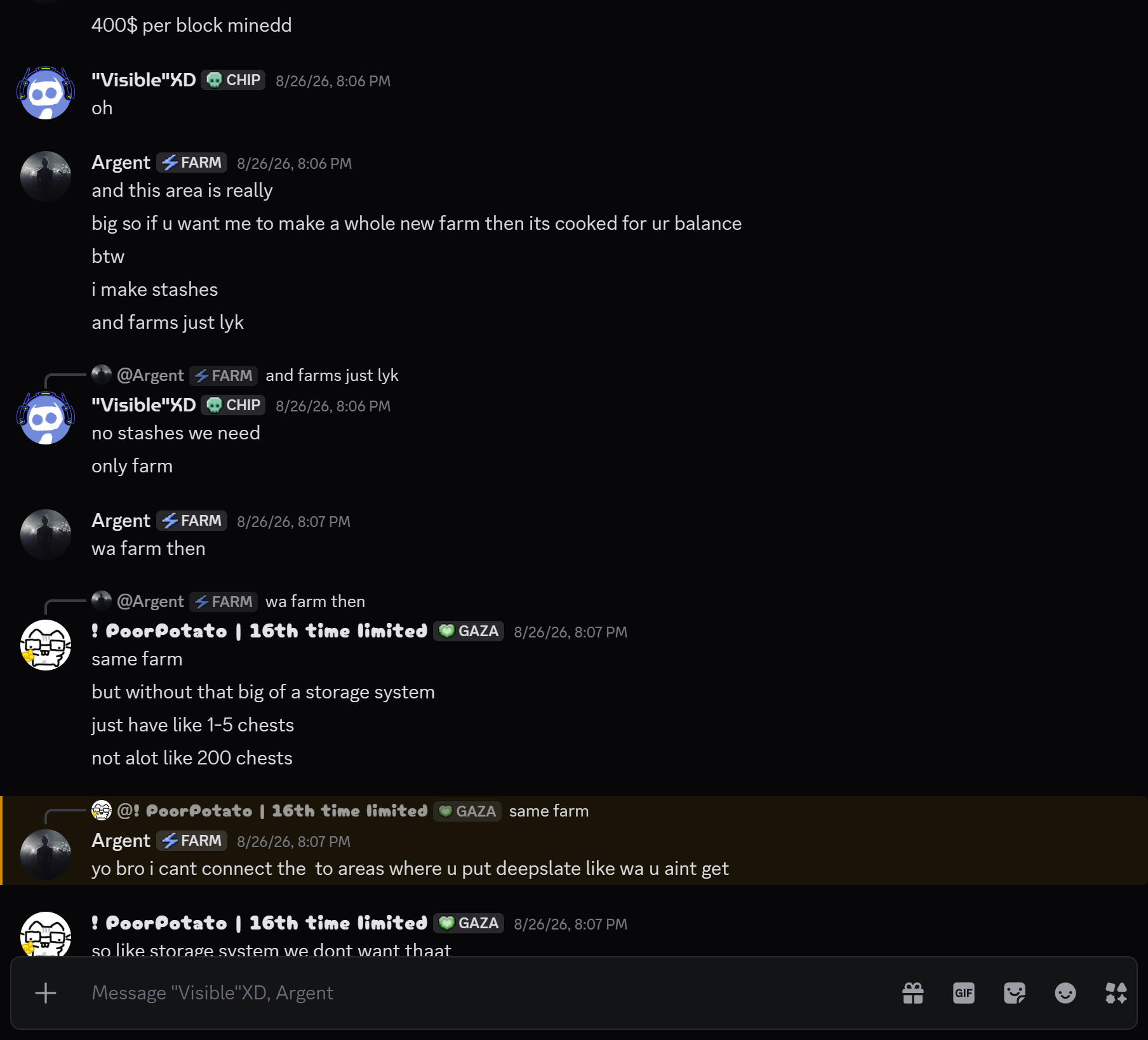 Chat excerpt 22: Schematic confirmation and 150M agreement.